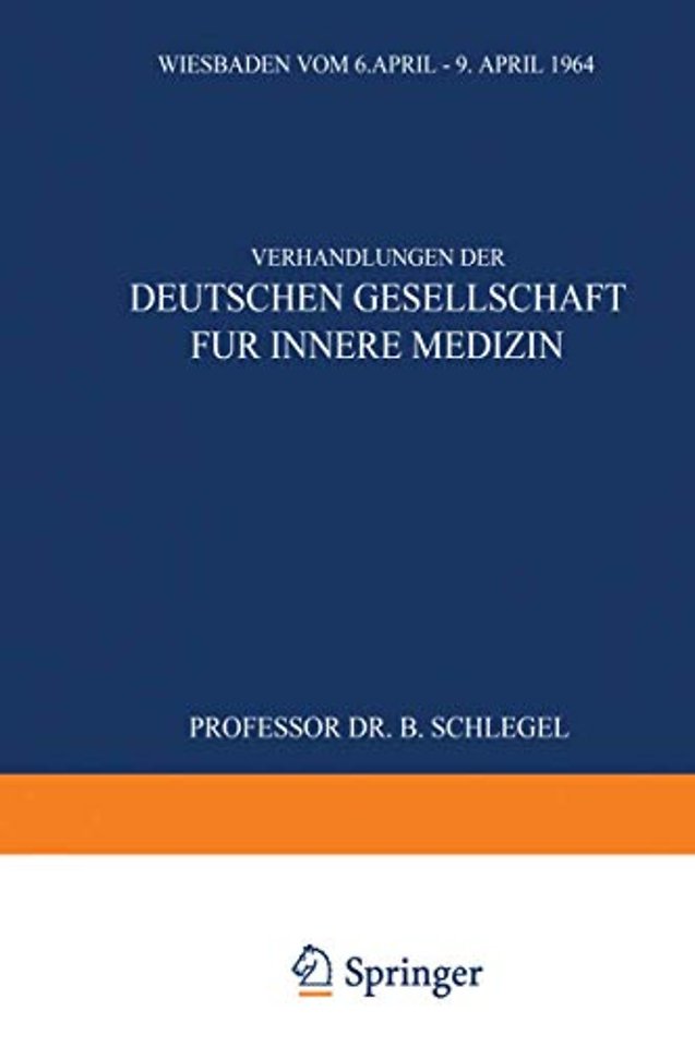 Verhandlungen der Deutschen Gesellschaft für Innere Medizin