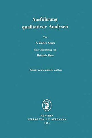 Ausführung qualitativer Analysen