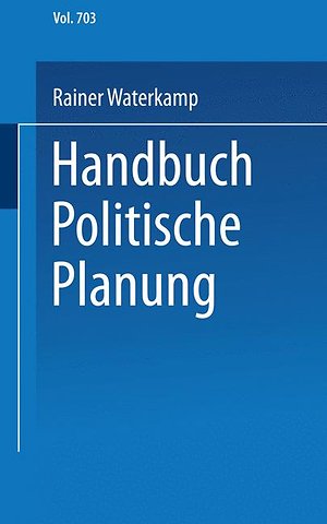 Handbuch politische Planung