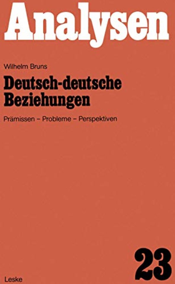 Deutsch-deutsche Beziehungen