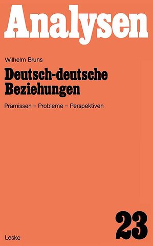 Deutsch-deutsche Beziehungen