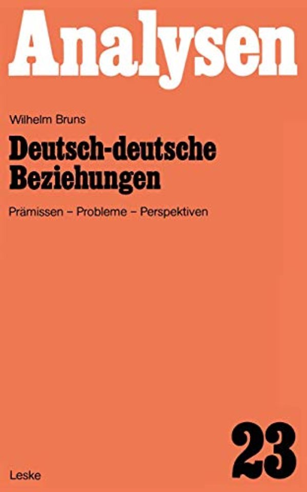 Deutsch-deutsche Beziehungen