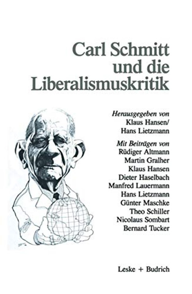 Carl Schmitt und die Liberalismuskritik