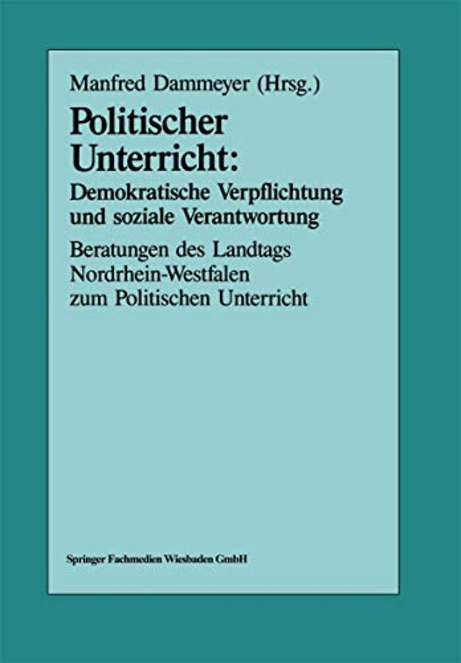 Politischer Unterricht: Demokratische Verpflichtung und soziale Verantwortung