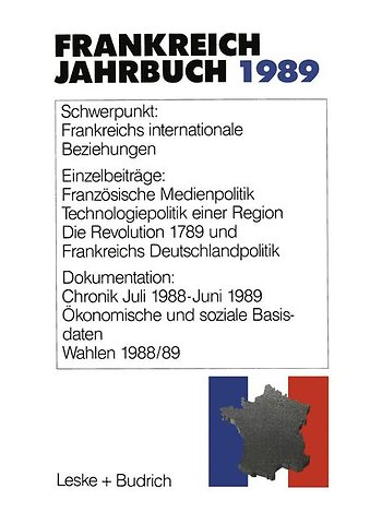 Frankreich-Jahrbuch 1989