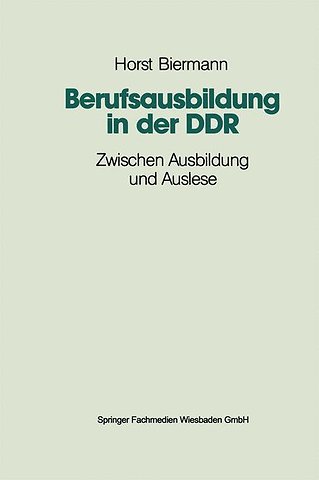 Berufsausbildung in der DDR
