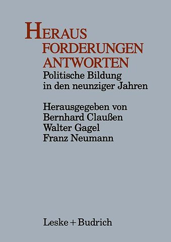 Heraus Forderungen Antworten