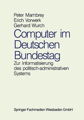 Computer im Deutschen Bundestag