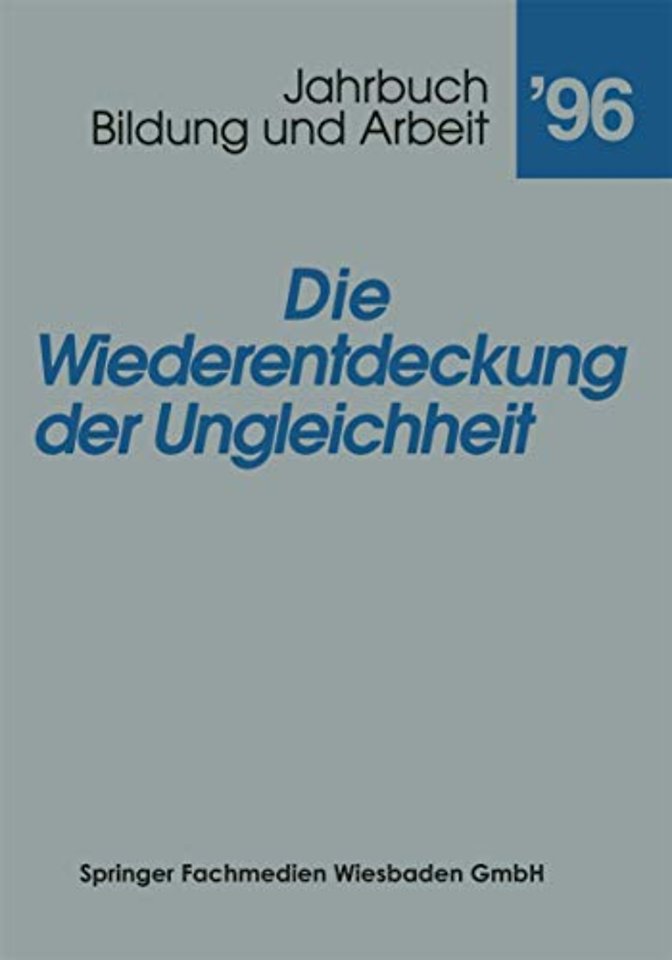 Die Wiederentdeckung der Ungleichheit