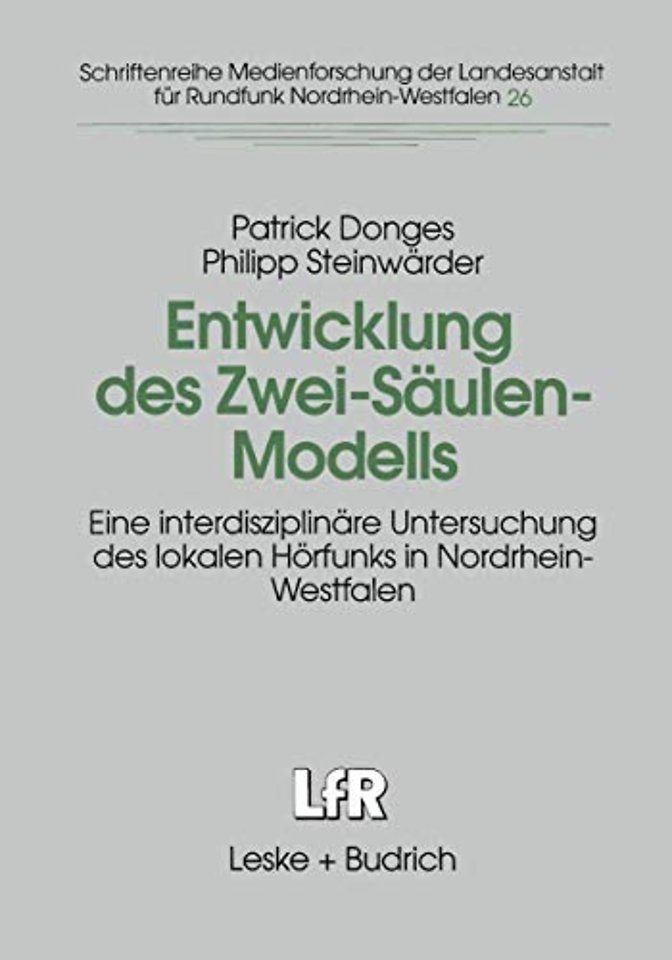 Entwicklung des Zwei-Säulen-Modells