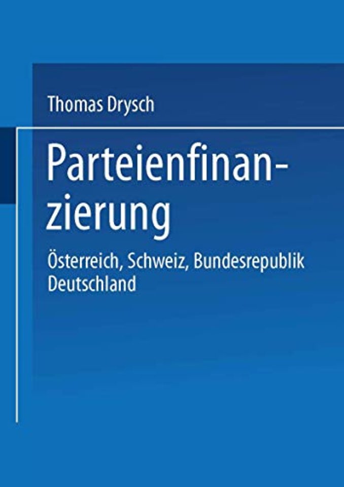 Parteienfinanzierung