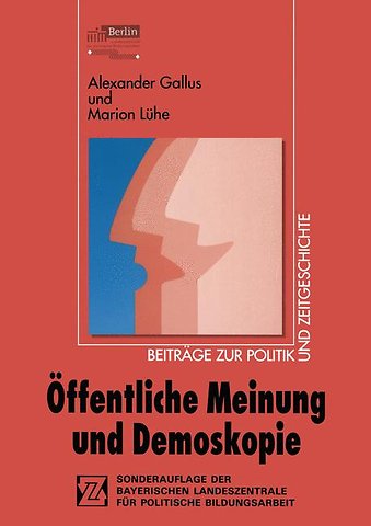 Öffentliche Meinung und Demoskopie