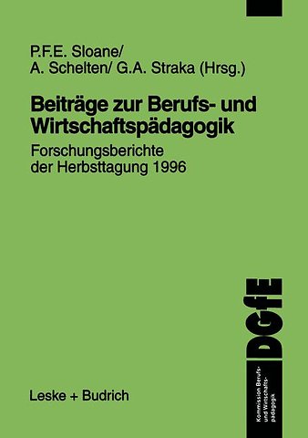 Beiträge zur Berufs- und Wirtschaftspädagogik