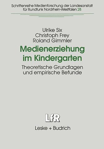 Medienerziehung im Kindergarten