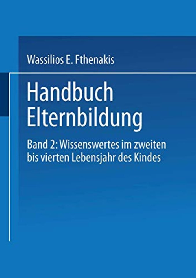 Handbuch Elternbildung