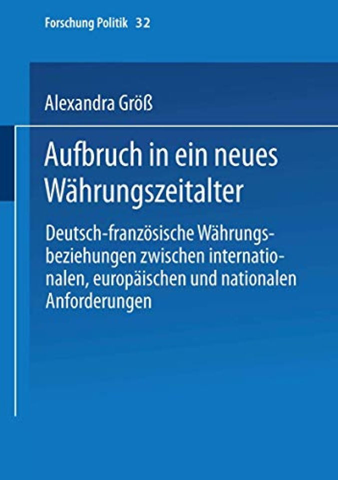 Aufbruch in ein neues Währungszeitalter
