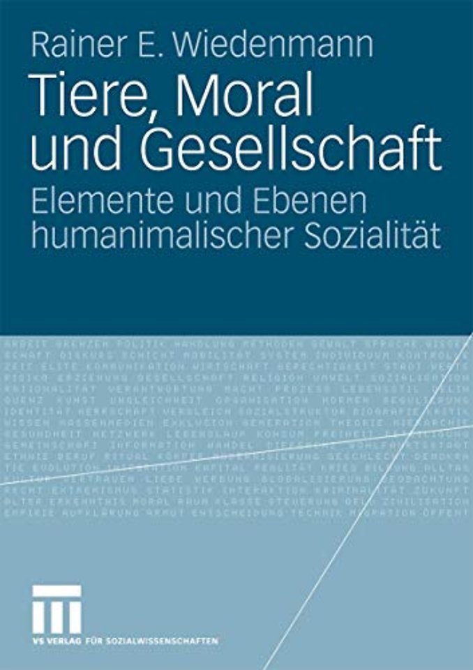 Tiere, Moral und Gesellschaft