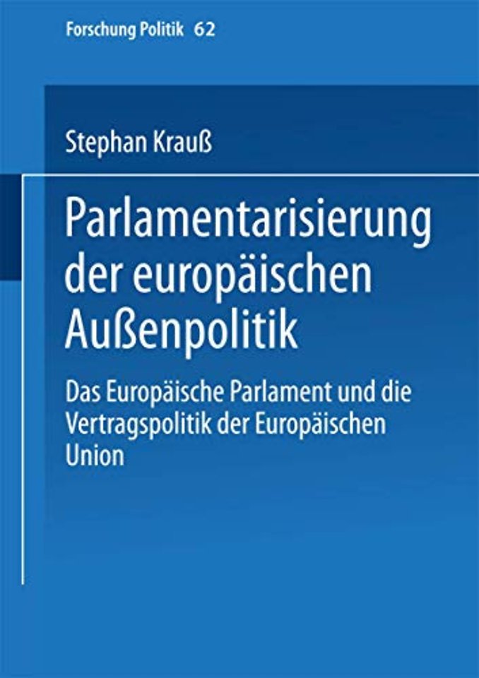Parlamentarisierung der europäischen Außenpolitik