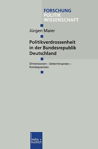 Politikverdrossenheit in der Bundesrepublik Deutschland