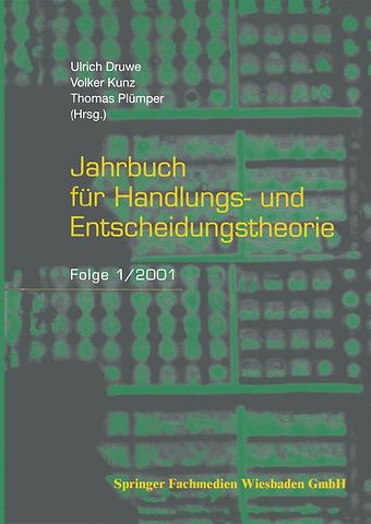 Jahrbuch für Handlungs- und Entscheidungstheorie