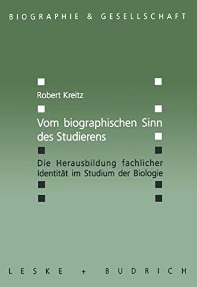 Vom biographischen Sinn des Studierens
