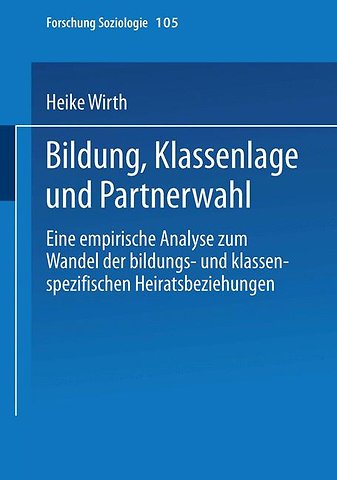 Bildung, Klassenlage und Partnerwahl