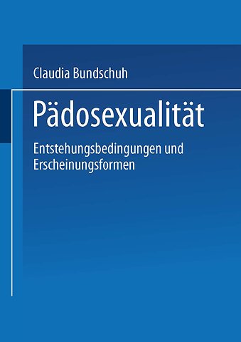Pädosexualität