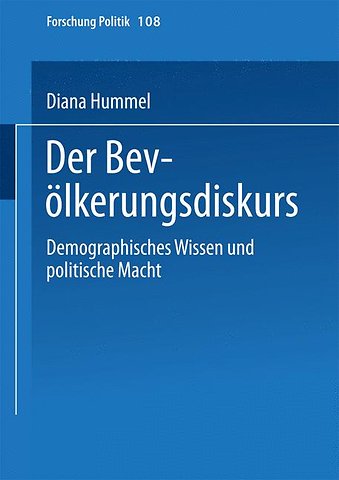 Der Bevölkerungsdiskurs