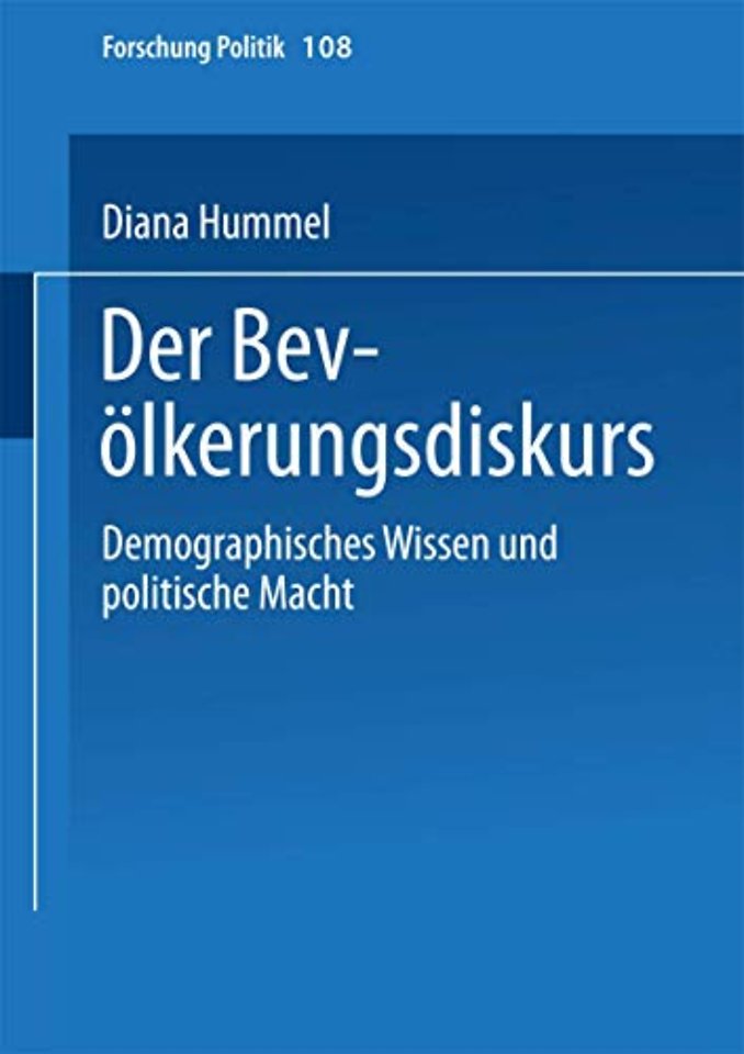 Der Bevölkerungsdiskurs