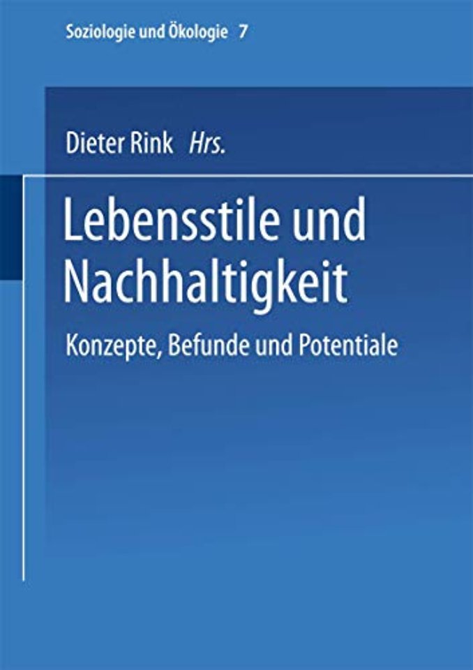 Lebensstile und Nachhaltigkeit