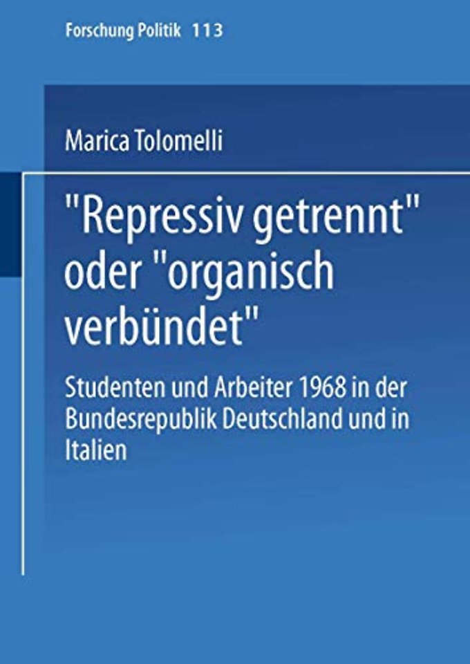 „Repressiv getrennt“ oder „organisch verbündet“