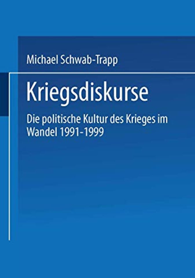Kriegsdiskurse