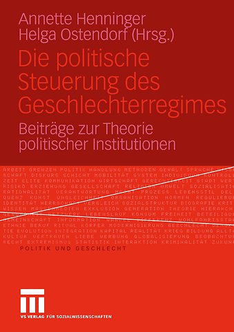 Die politische Steuerung des Geschlechterregimes
