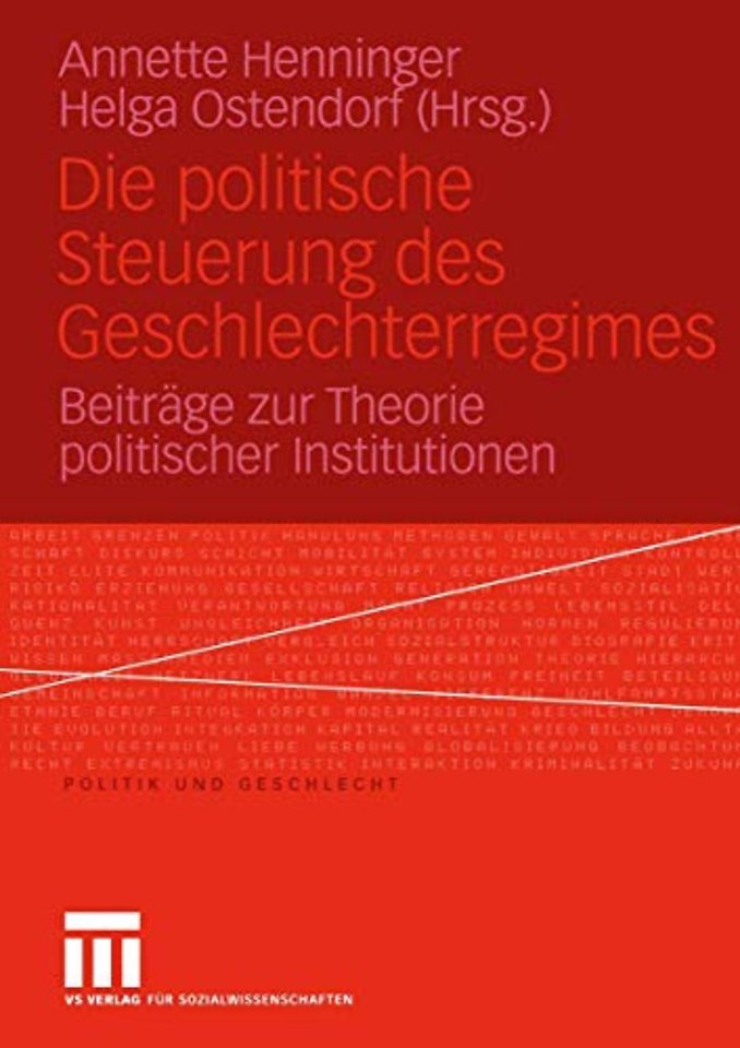 Die politische Steuerung des Geschlechterregimes