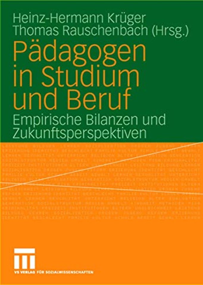 Pädagogen in Studium und Beruf