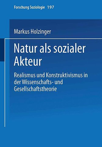 Natur als sozialer Akteur