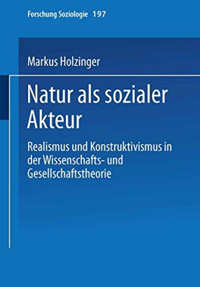 Natur als sozialer Akteur