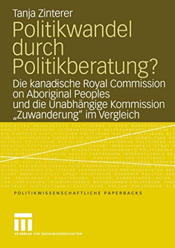 Politikwandel durch Politikberatung?