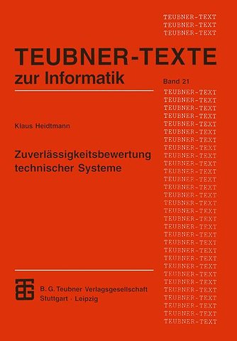 Zuverlässigkeitsbewertung technischer Systeme