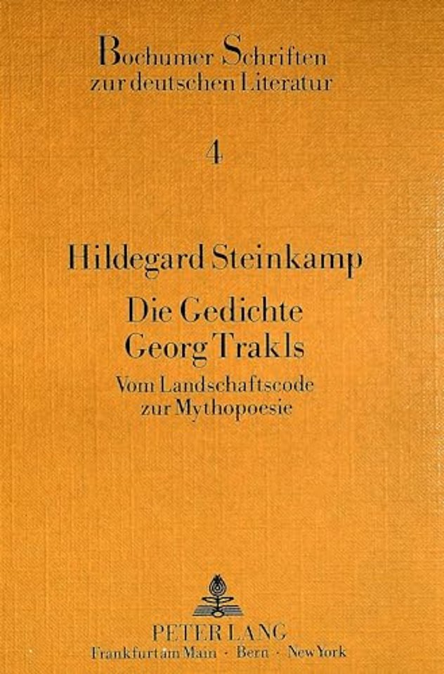 Die Gedichte Georg Trakls