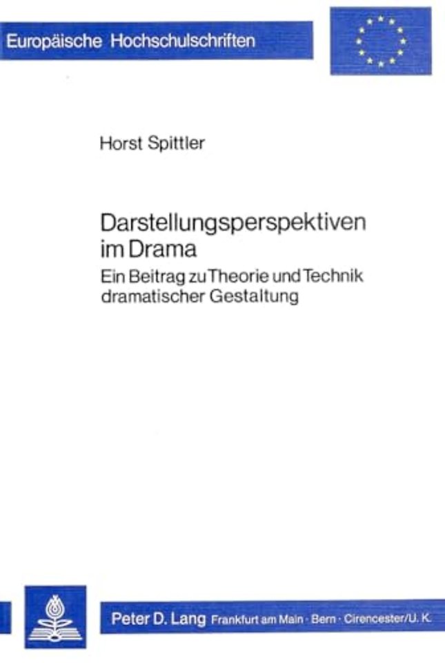 Darstellungsperspektiven im Drama