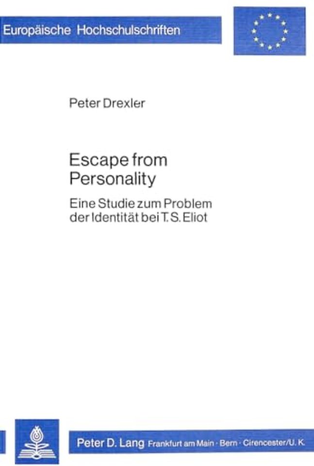 Escape From Personality