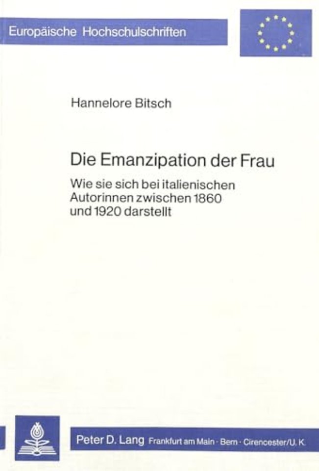 Die Emanzipation der Frau
