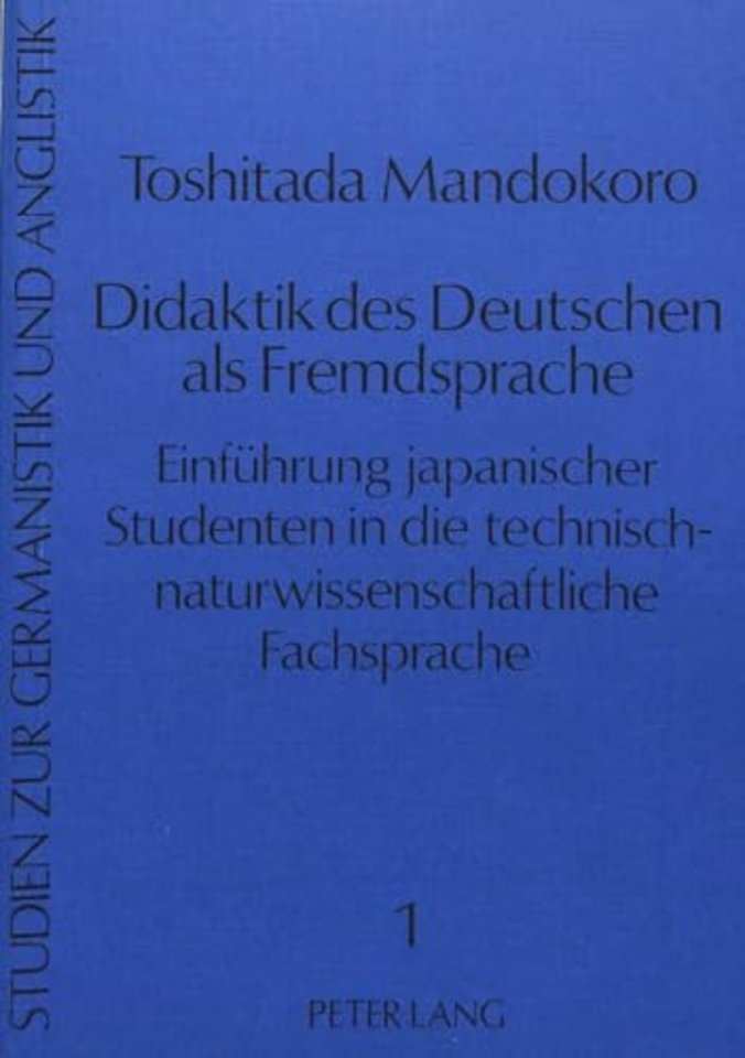 Didaktik des Deutschen als Fremdsprache