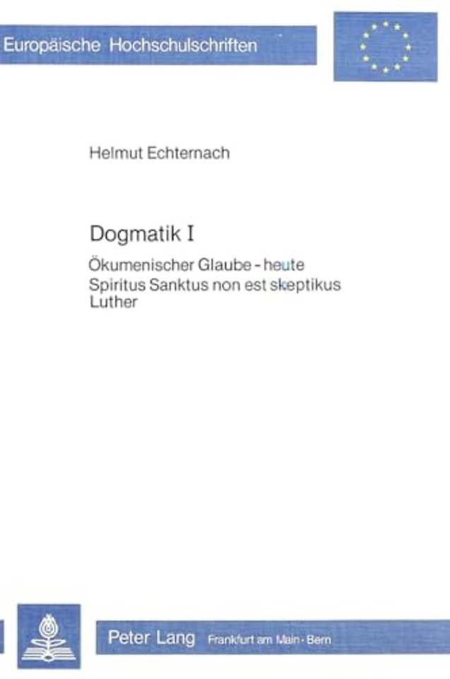 Dogmatik I