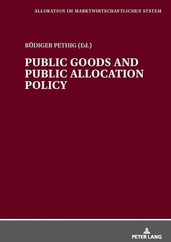 Public Goods and Public Allocation Policy