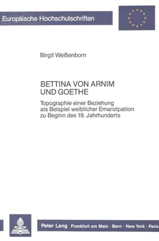 Bettina von Arnim und Goethe