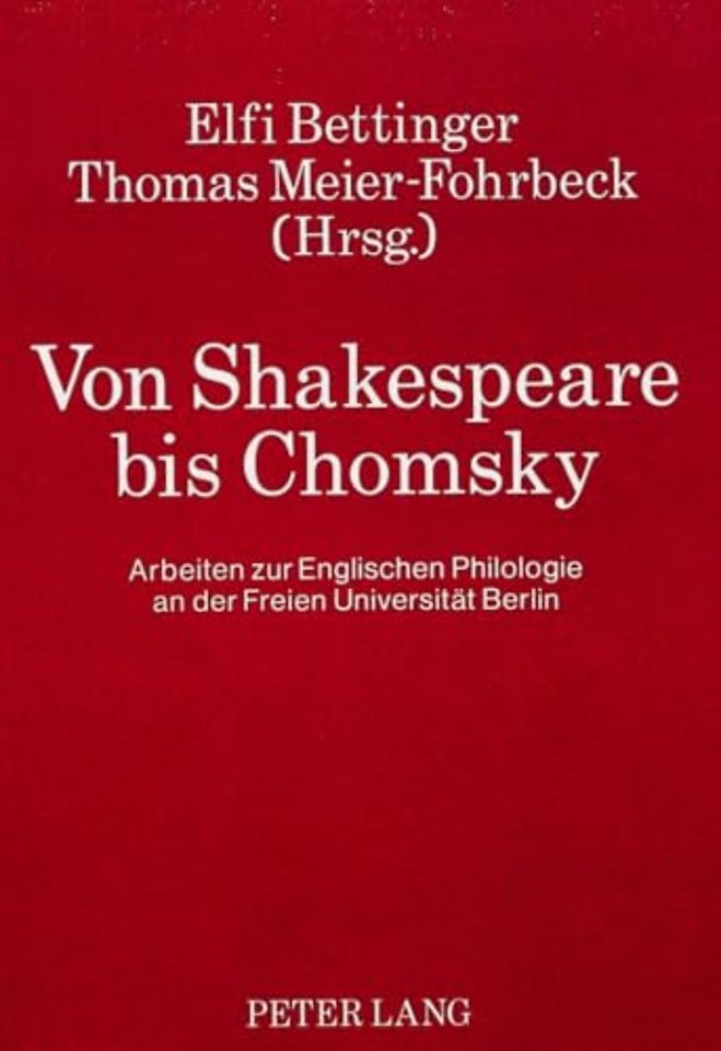 Von Shakespeare bis Chomsky