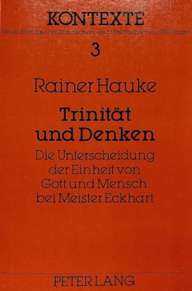 Trinitaet und Denken