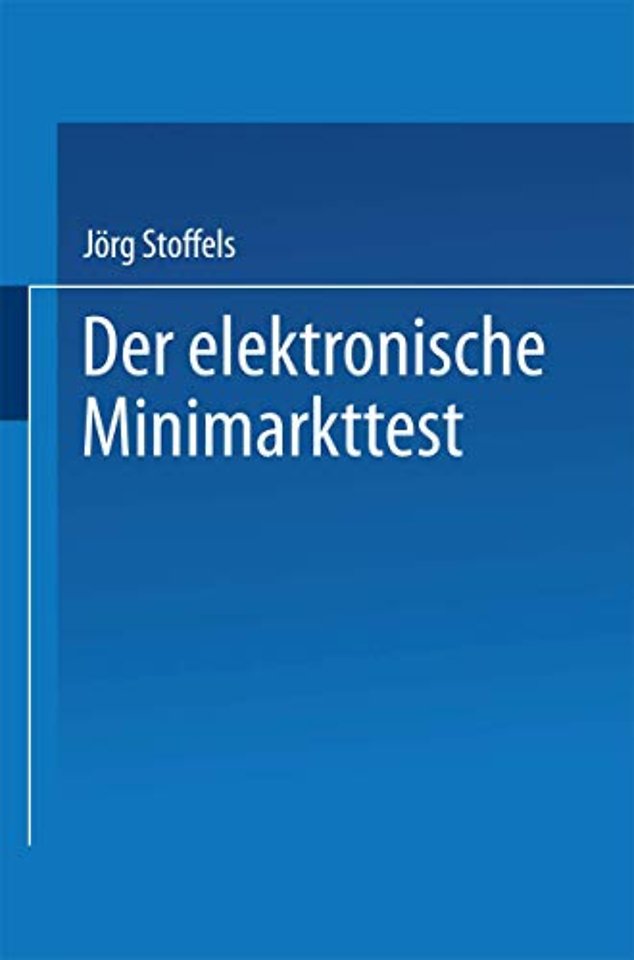 Der elektronische Minimarkttest